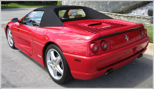 In mid 1995 Ferrari introduced the 355 spider to replace the earlier 348 
