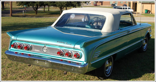 Mercury Comet 196365 Convertible Top and Convertible Top Parts