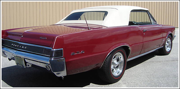 Pontiac GTO 196465 Convertible Top and Convertible Top Parts