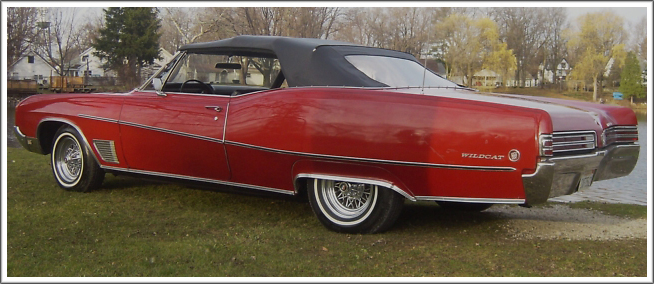 Our Buick Wildcat convertible tops are made from original dealer patterns Our Buick Wildcat convertible tops are made from original dealer patterns