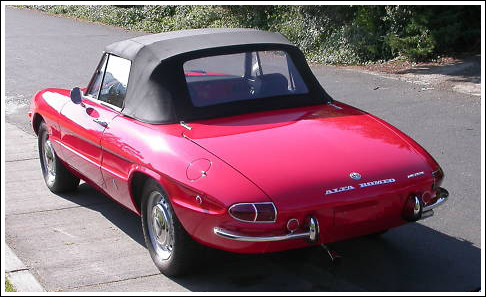 Alfa Romeo Duetto 16001750 Spider 196770