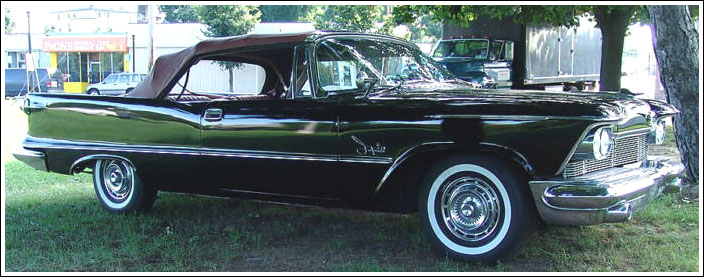 Chrysler Imperial 195759 Convertible Top and Convertible Top Parts