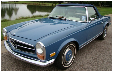 Mercedes benz 230sl for parts #6