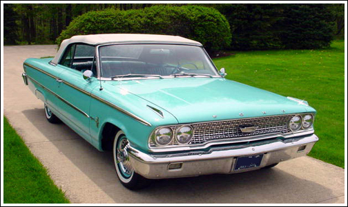 Ford Galaxie Sunliner Key Features Quality Made to Ford specs 