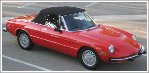 1971 94 Alfa Romeo 1750 2000 Spider Graduate Veloce
