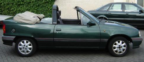 1993 Opel Kadett Cabriolet Partsopen