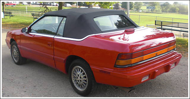 1990-95 Chrysler Lebaron Convertible Top and Convertible Top Parts