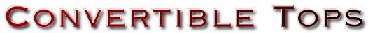 Convertible Tops