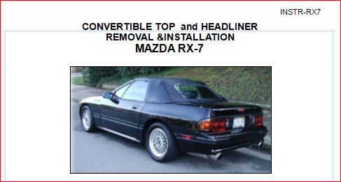 1988 Mazda RX-7 Convertible: Don't Call It a Comeback