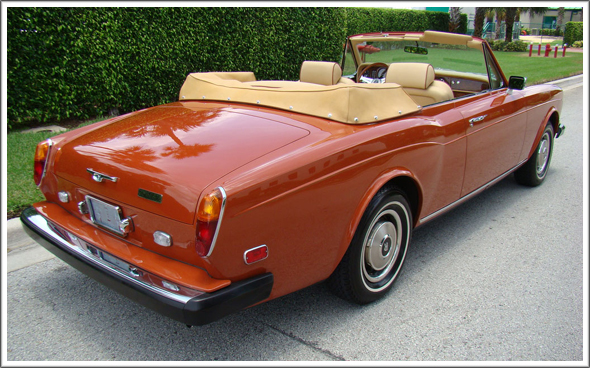 Bâche pour Rolls Royce Corniche coupé / cabriolet (1994-2013)