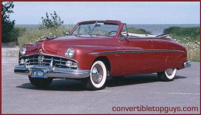 Mercury Convertible Top Boot 1949-1951 Made in the U.S.A.!
