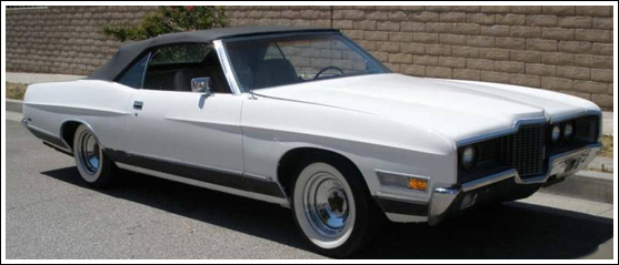 1971 Ford galaxie convertible