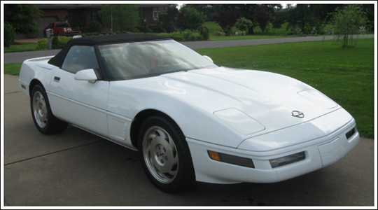 1994 96 Chevrolet Corvette Convertible Tops And Top Parts