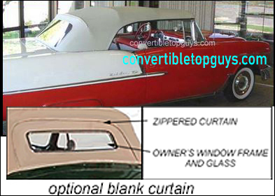 1955 1956 1957 Chevy Chevrolet Bel-Air Convertible Top Cylinder New USA!!