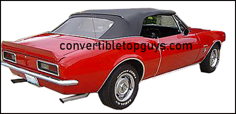 1967 1968 1969 Chevy Camaro Convertible Top Seal Kit