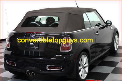 Mini Roadster R59 soft top, produced in Haartz Twillfast RPC and